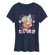 Instant Message - Taiyaki Frog - Women's Short Sleeve Graphic T-Shirt