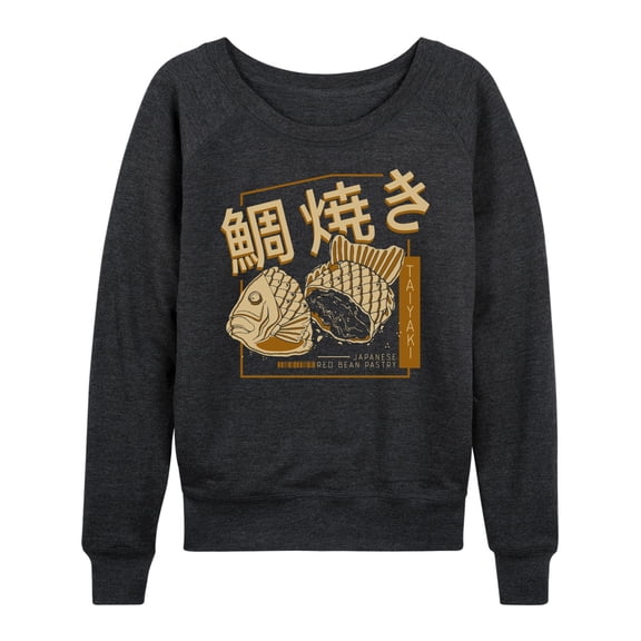 Instant Message - Taiyaki - Women's Lightweight French Terry Long Sleeve Shirt