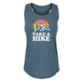 thumbnail image 1 of Instant Message - Take A Hike - Ladies Racerback Tank, 1 of 5