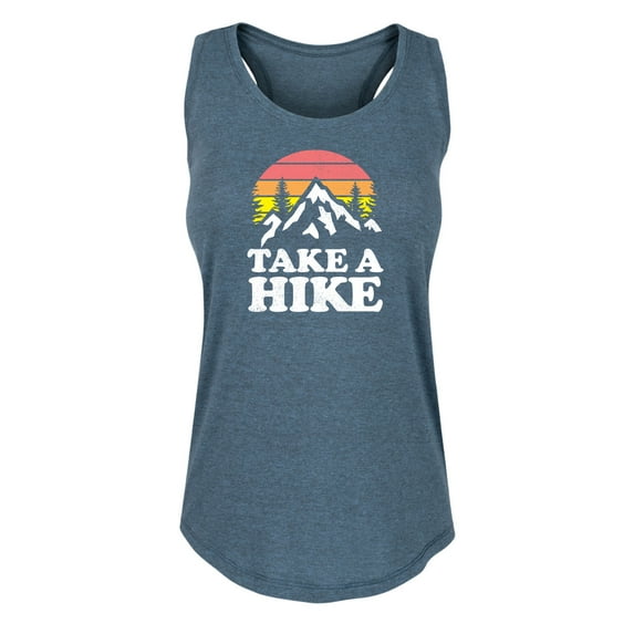 Instant Message - Take A Hike - Ladies Racerback Tank