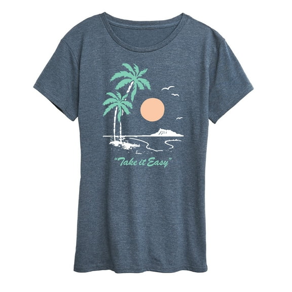 Instant Message - Take It Easy - Women's Short Sleeve Graphic T-Shirt