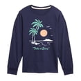 thumbnail image 1 of Instant Message - Take It Easy - Youth Boys Long Sleeve Graphic T-Shirt, 1 of 5