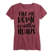 Instant Message - Take Me Home Country Roads - Women's Short Sleeve Graphic T-Shirt