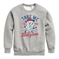 thumbnail image 1 of Instant Message - Take Me To The Ballgame - Kids Crew Fleece, 1 of 6