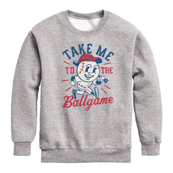 Instant Message - Take Me To The Ballgame - Kids Crew Fleece