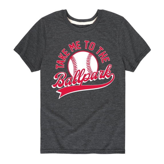 Instant Message - Take Me To The Ballpark Short Sleeve Graphic T-Shirt