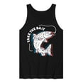 thumbnail image 1 of Instant Message - Take The Bait Fish - Men's Jersey Tank Top, 1 of 6