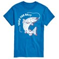 thumbnail image 1 of Instant Message - Take The Bait Fish - Men's Short Sleeve Graphic T-Shirt, 1 of 6