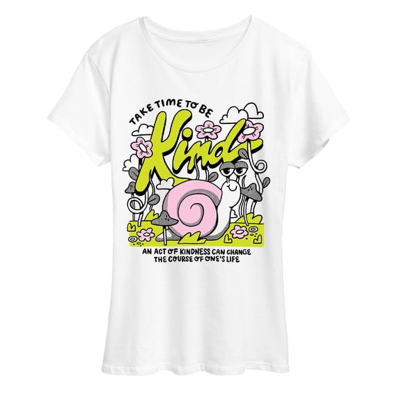 Instant Message - Take Time To Be Kind - Women's Short Sleeve Graphic T-Shirt