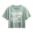 thumbnail image 1 of Instant Message - Take it Easy Trees Short Sleeve Boxy Graphic T-Shirt, 1 of 5