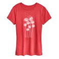 thumbnail image 1 of Instant Message - Tall Dandelions - Women's Short Sleeve Graphic T-shirt, 1 of 5
