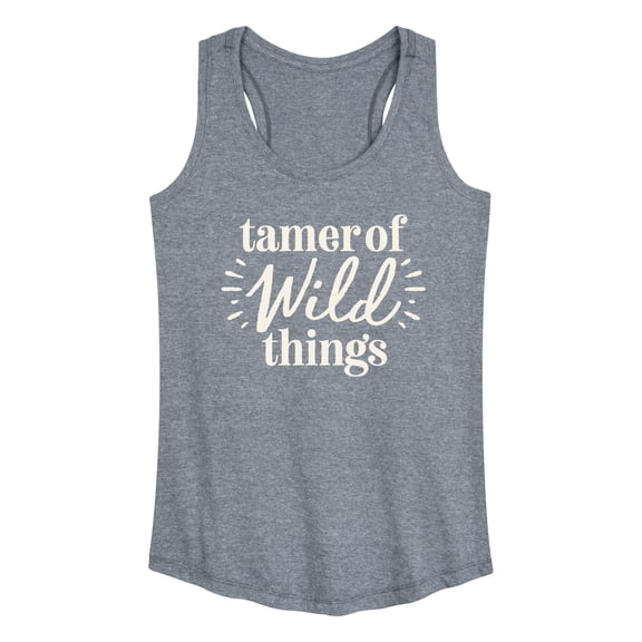Instant Message - Tamer Of Wild Things - Women's Racerback Tank Top