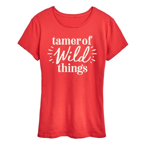 Instant Message - Tamer Of Wild Things - Women's Short Sleeve Graphic T-Shirt