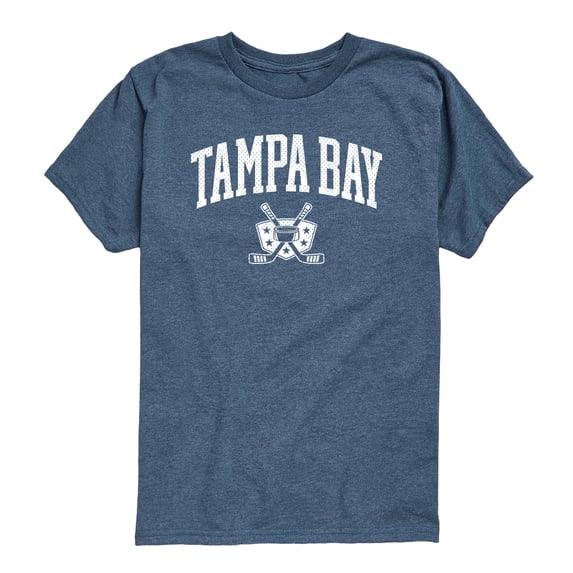 Instant Message - Tampa Bay Hockey - Toddler Boys Short Sleeve Graphic T-Shirt