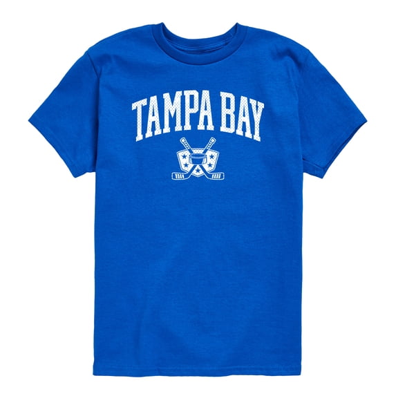 Instant Message - Tampa Bay Hockey - Toddler Boys Short Sleeve Graphic T-Shirt