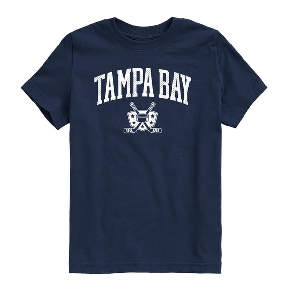 Instant Message - Tampa Bay Hockey - Toddler Boys Short Sleeve Graphic T-Shirt