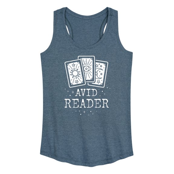 Instant Message - Tarot Avid Reader - Women's Racerback Tank Top