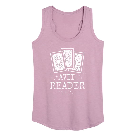 Instant Message - Tarot Avid Reader - Women's Racerback Tank Top