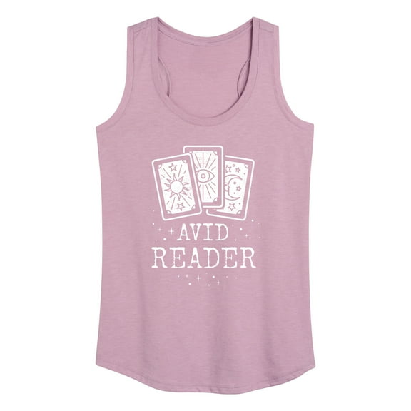 Instant Message - Tarot Avid Reader - Women's Racerback Tank Top