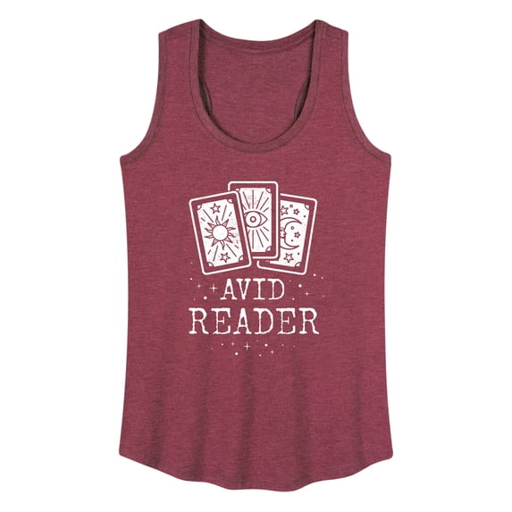 Instant Message - Tarot Avid Reader - Women's Racerback Tank Top