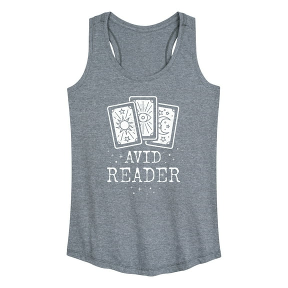 Instant Message - Tarot Avid Reader - Women's Racerback Tank Top