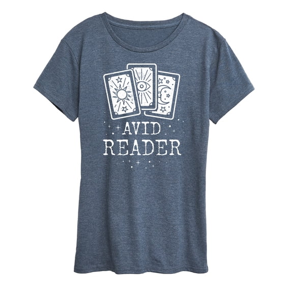 Instant Message - Tarot Avid Reader - Women's Short Sleeve Graphic T-Shirt