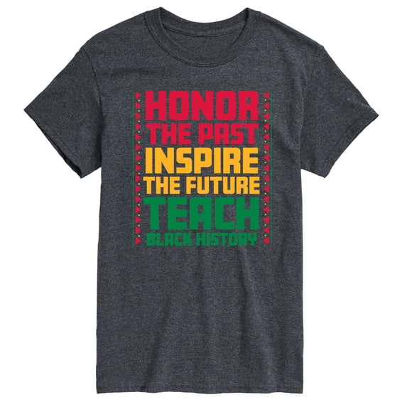 Instant Message - Teach Black History Short Sleeve Graphic T-Shirt