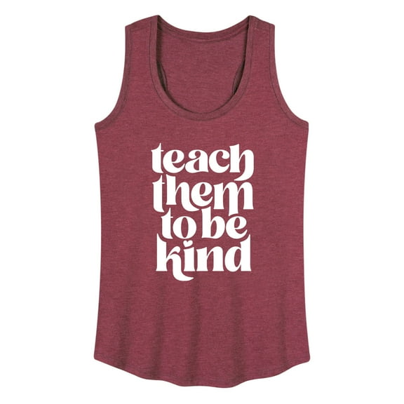 Instant Message - Teach Them To Be Kind - Women's Racerback Tank Top