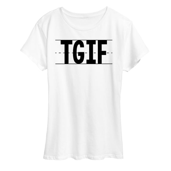 Instant Message - Teacher TGIF Short Sleeve Graphic T-Shirt