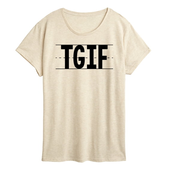 Instant Message - Teacher TGIF Short Sleeve Graphic T-Shirt
