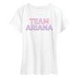 thumbnail image 1 of Instant Message - Team Ariana - Highlight - Women's Short Sleeve Graphic T-Shirt, 1 of 6