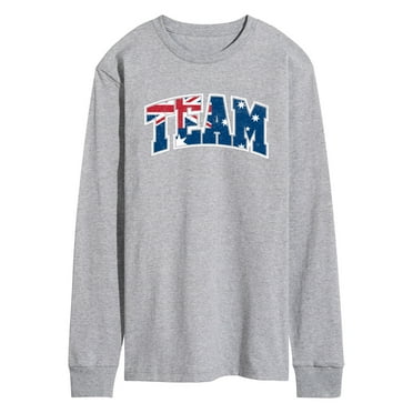 Instant Message - USA Barn - Men's Long Sleeve T-Shirt - Walmart ...