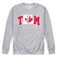 thumbnail image 1 of Instant Message - Team Canada - Men's Crew Neck Fleece Pullover, 1 of 6