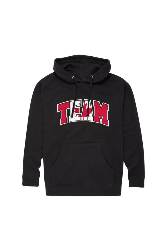 - Team Canada - Men's Pullover Hooded Fleece Sweatshirt