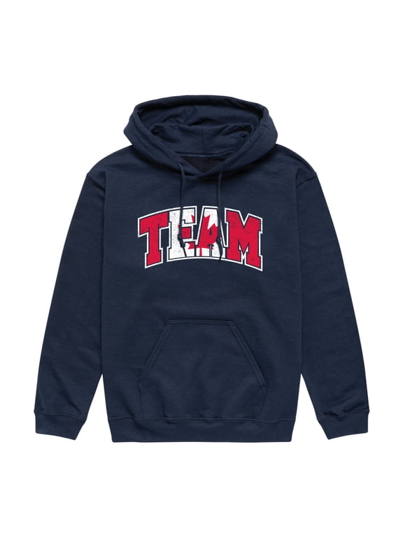 - Team Canada Men's Graphic Fleece Pullover Hoodie