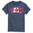 thumbnail image 1 of Instant Message - Team Canada - Men's Short Sleeve Graphic T-Shirt, 1 of 6
