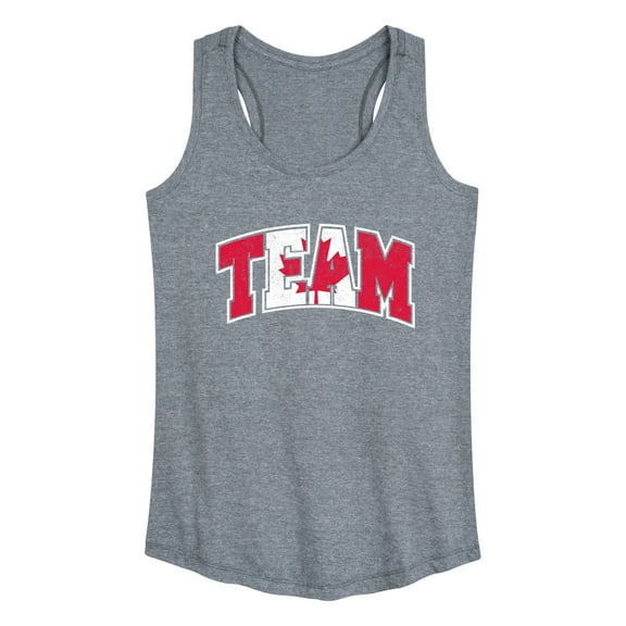 Instant Message - Team Canada - Women's Racerback Tank Top