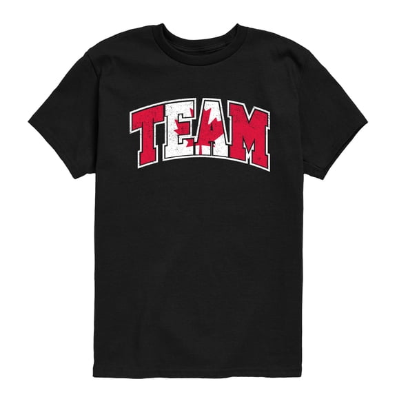 Instant Message - Team Canada - Youth Short Sleeve Graphic T-shirt