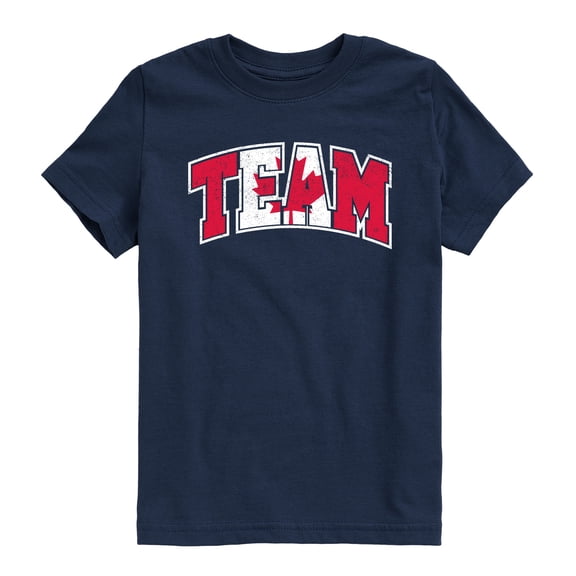 Instant Message - Team Canada - Youth Short Sleeve Graphic T-shirt