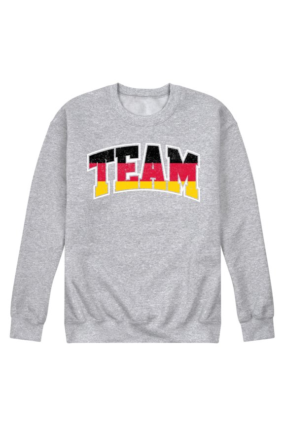 - Team Germany - Men's Crew Neck Fleece Pullover