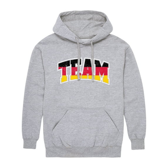 Instant Message - Team Germany - Men's Pullover Hooded Fleece Sweatshirt