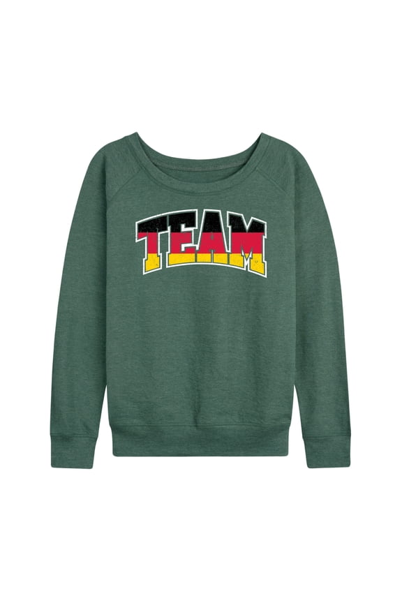 - Team Germany - Women's Lightweight French Terry Long Sleeve Shirt