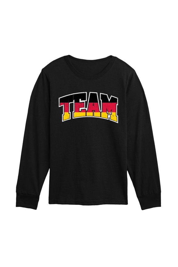 - Team Germany - Youth Long Sleeve Graphic T-shirt