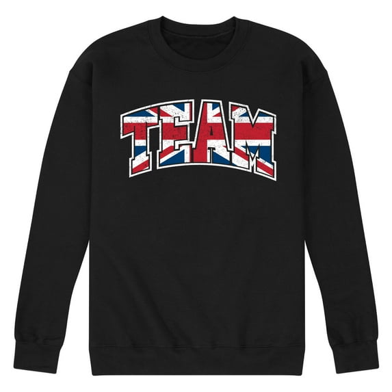 Instant Message - Team Great Britain - Men's Crew Neck Fleece Pullover