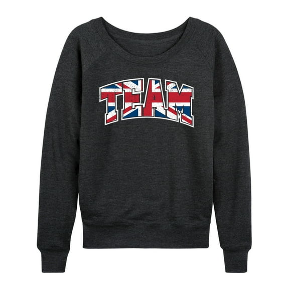 Instant Message - Team Great Britain - Women's Lightweight French Terry Long Sleeve Shirt