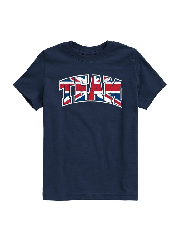 - Team Great Britain Boys' Short Sleeve Graphic T-Shirt