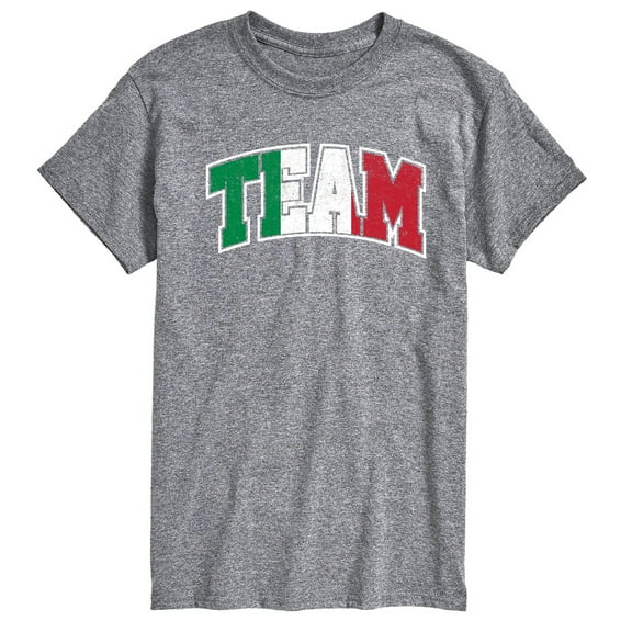 Instant Message - Team Italy - Italian Flag - Sports Pride - Men's Short Sleeve Graphic T-Shirt