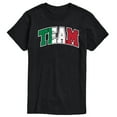 thumbnail image 1 of Instant Message - Team Italy - Italian Flag - Sports Pride - Men's Short Sleeve Graphic T-Shirt, 1 of 6