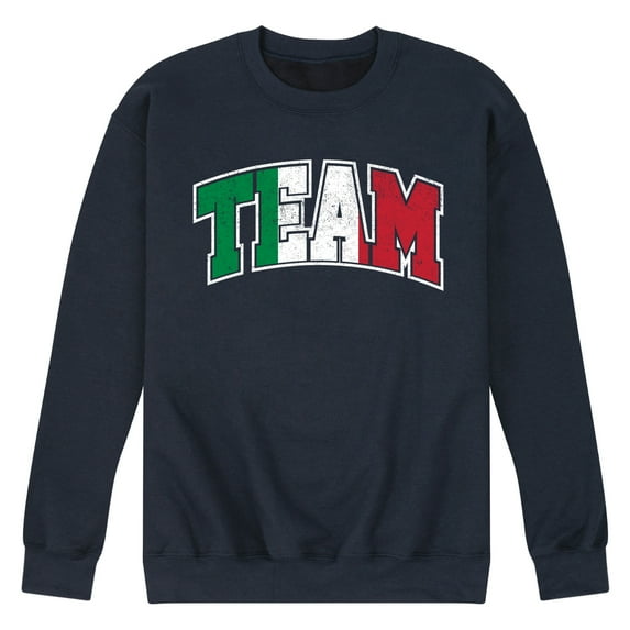 Instant Message - Team Italy - Men's Crew Neck Fleece Pullover