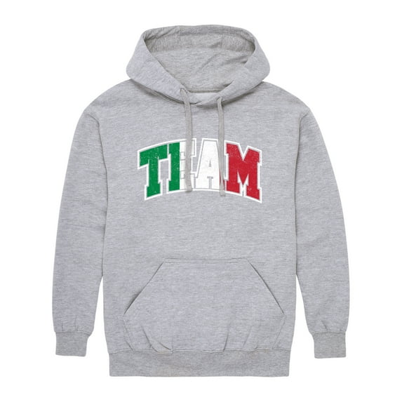 Instant Message - Team Italy - Men's Pullover Hooded Fleece Sweatshirt